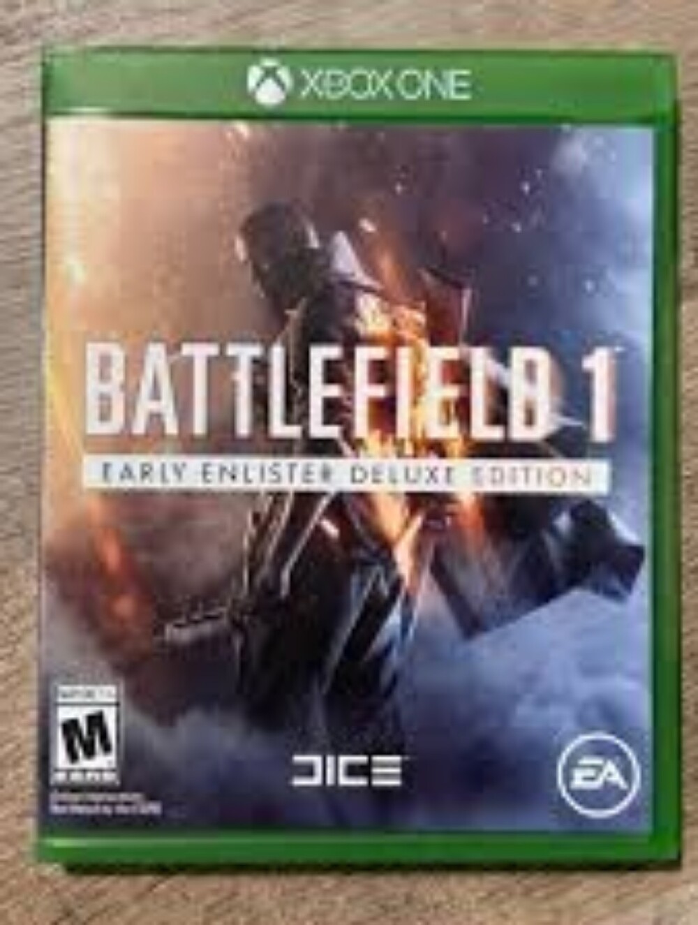 Xbox One Battlefield 1 Early Enlister Deluxe Edition - Green Case